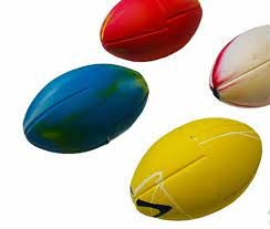 KUBIAK PELOTA RUGBY C/ CHIFLE MINI OVALADO HT