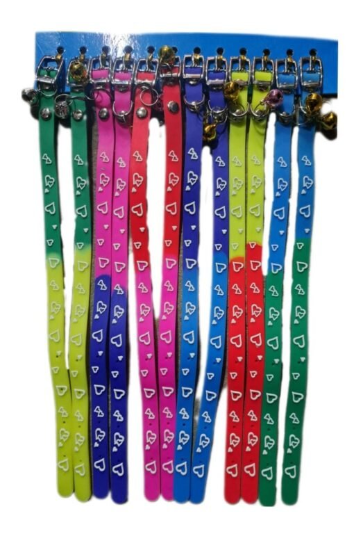 COLLAR P/GATO SILICONA COLOR X 12 UNID