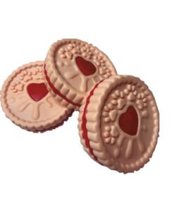 JUGUETE DE VINILO C/ CHIFLE (GALLETITA GRANDE)