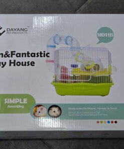 HAMSTERA C/TUBOS 1 PISO 35X26X27 MILLEX