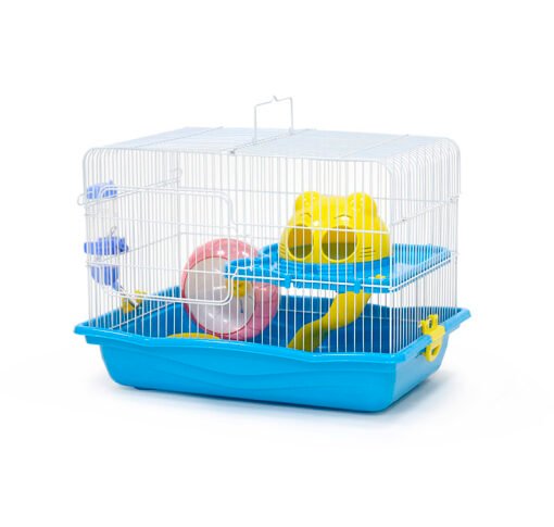 HAMSTERA C/TUBOS, CASITA CARA GATO 45X30X32