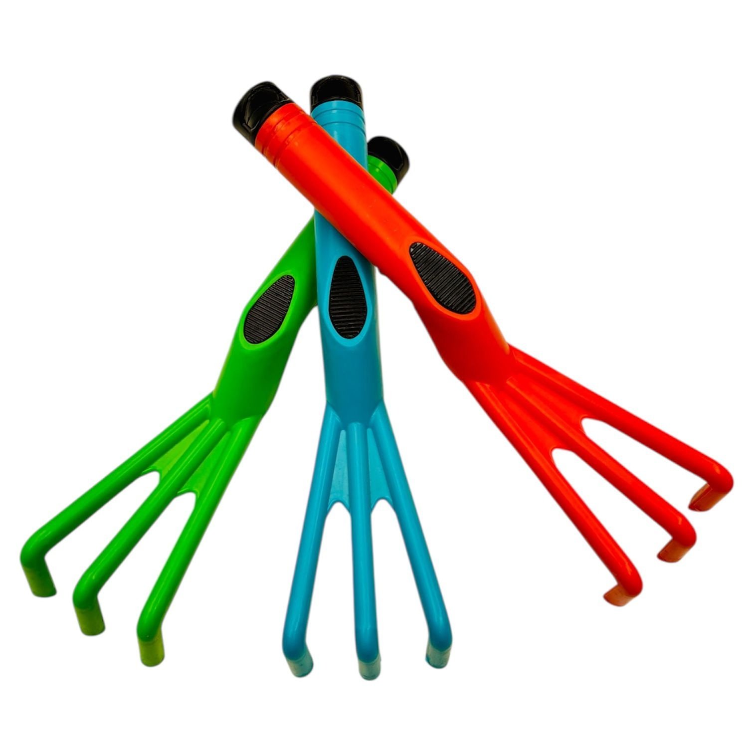 RASTRILLO PLASTICO TRES DIENTES