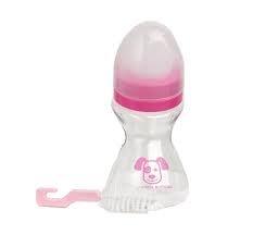 MAMADERA LAZY DOG ANGULAR C/CEPILLO 180ML