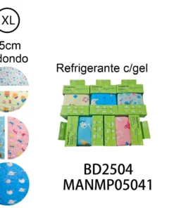 MANTA REFRIGERANTE GEL REDONDA 65CM MPT HT