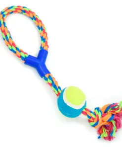 TIRADOR DE SOGA C/JUGUETE O PELOTA