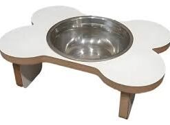 COMEDERO MADERA HUESITO SIMPLE MEDIANO 20