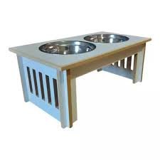 COMEDERO DE MADERA NORDICO DOBLE 15CM