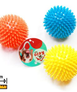 MC050 PELOTA DE GOMA CON CHIFLE 9 CM