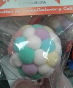 PELOTA DE ALGODON RELIEVES (MALVAVISCO)