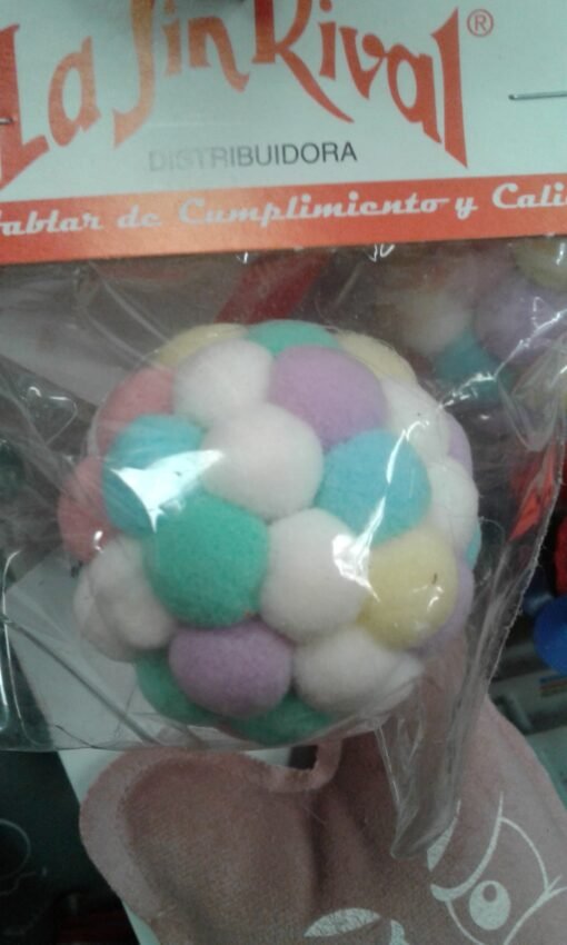 PELOTA DE ALGODON RELIEVES (MALVAVISCO)