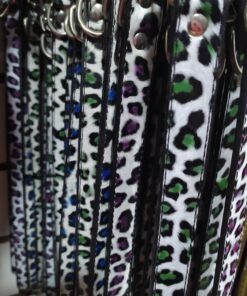 COLLAR CUERO FINO ANIMAL PRINT IMPORTADOR