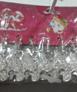 MEDALLAS PERRITO C/STRASS CHICAS X 12U