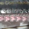 MEDALLAS HUESO C/STRASS CHICAS X 12U