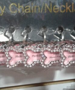 MEDALLAS HUESO C/STRASS CHICAS X 12U