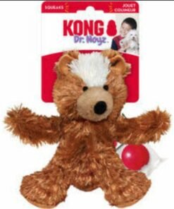 PELUCHE OSO CON CHIFLE 23CM KONG