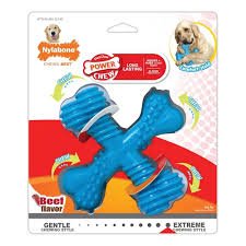 NYLABONE POWER CHEW HUESO CRUZ CONFORT L