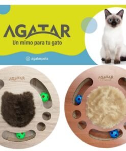 AGATAR RASCADOR/JUGUETE DE CARTON OVNI
