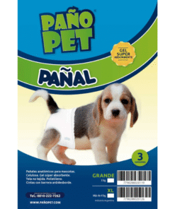 PAÑOPET PAÑAL CHICO X 3  1kg HT