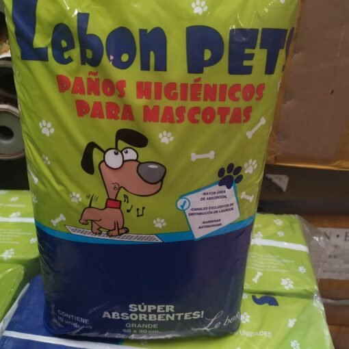 PAÑO COMPANY PET X 10 UN GRANDE 60x90 cm