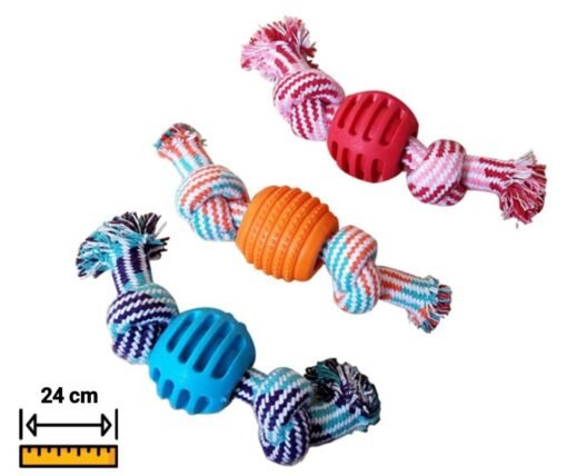 HUESO DE ALGODON C/PELOTA BLANDA