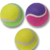 PELOTA DE TENIS X 3 UNIDADES BICOLOR