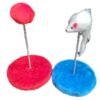 JUGUETE GATO BASE C/ POMPON O RATITA