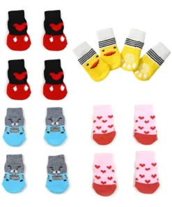 MEDIAS DE TELA P/ MASCOTAS C/ ANTIDESLIZANTE