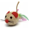 RATON REDONDO SISAL C/PLUMASX 2 5+1