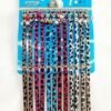 COLLAR ANIMAL PRINT C/CASCABEL X 12 UN