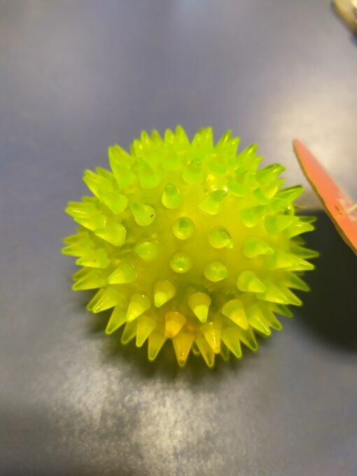 PELOTA PLASTICA LUZ C/PINCHES 5+1 IMPORTADOR