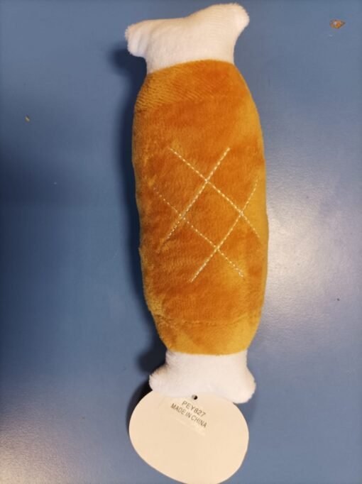 JUGUETE PATA DE POLLO DE FELPA 18CMX6CM