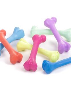 PETS PLAST HUESO DE GOMA MEDIANO 16CM  HT