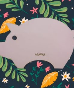AGATAR RASCADOR CARTON PIGGIE LINEA ZOO