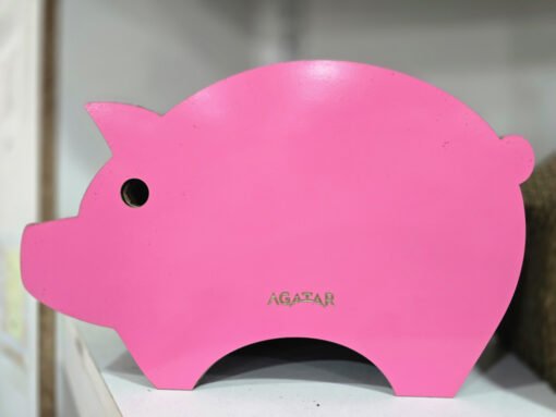 AGATAR RASCADOR CARTON PIGGIE LINEA ZOO