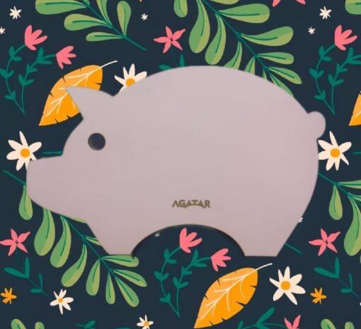 AGATAR RASCADOR CARTON PIGGIE LINEA ZOO