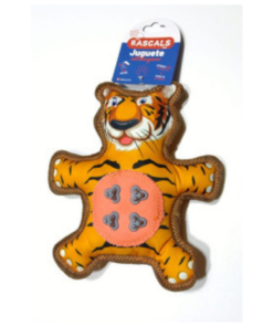 RASCALS JUG. TELA ANTIDESGARRO TIGRE NARANJA