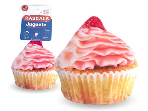 RASCALS CUPCAKE PLUSH C/ CHIFLE 12X12.5CM