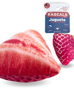 RASCALS FRUTILLA PLUSH C/ CHIFLE 11X10.5CM