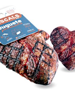 RASCALS BIFE PLUSH C/ CHIFLE 10.5X11CM