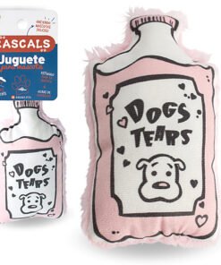 RASCALS FRASCO CACHORRO PLUSH 14.5X7.2CM