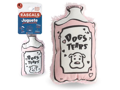 RASCALS FRASCO CACHORRO PLUSH 14.5X7.2CM