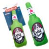 RASCALS BOTELLA PLUSH C/ CHIFLE VERDE 9X25CM