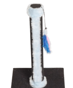 RASCADOR POSTE PARA GATOS C/JUGUETE BUR.