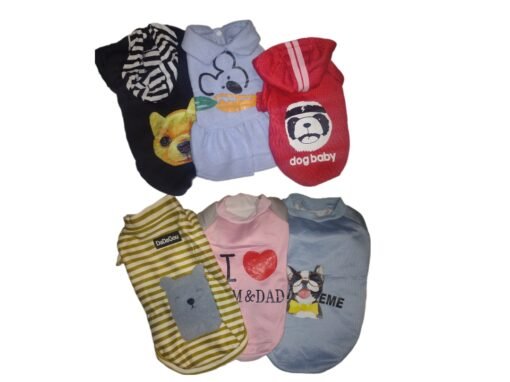 PRENDA P/MASCOTAS  VARIOS MODELOS
