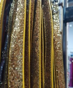 COLLAR CUERINA FANTASIA CON BRILLOS