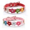 COLLAR CUERINA CON FLORES 50CM  IMPORTADOR