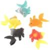 PECES PLASTICOS GRANDES X 3 UNIDADES
