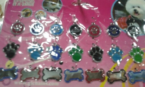 MEDALLAS IDENTIFICACION CHICAS X 24 U