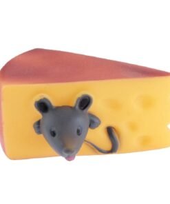 QUESO Y RATON DE VINILO C/CHIFLE IMPORTADOR