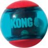KONG SQUEEZZ ACTION BALL RED LARGE X 2 UNI